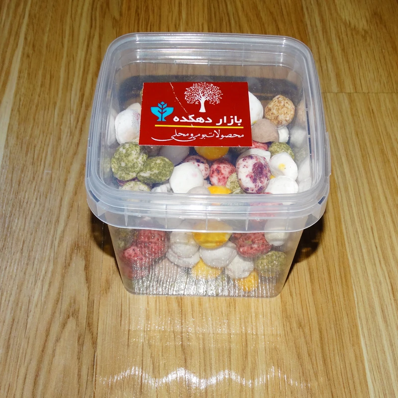 عکس شماره 5 : نقل شکر پنیر پذیرایی چهارطعم-300 گرم