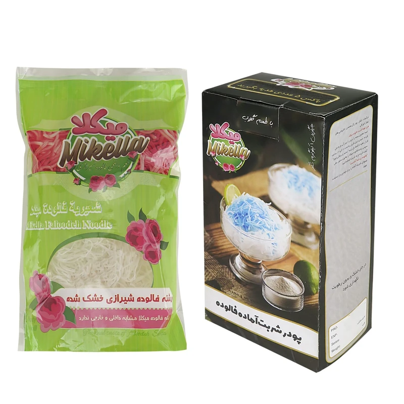 پودر شربت فالوده و رشته فالوده شیرازی میکلا - 400 گرم