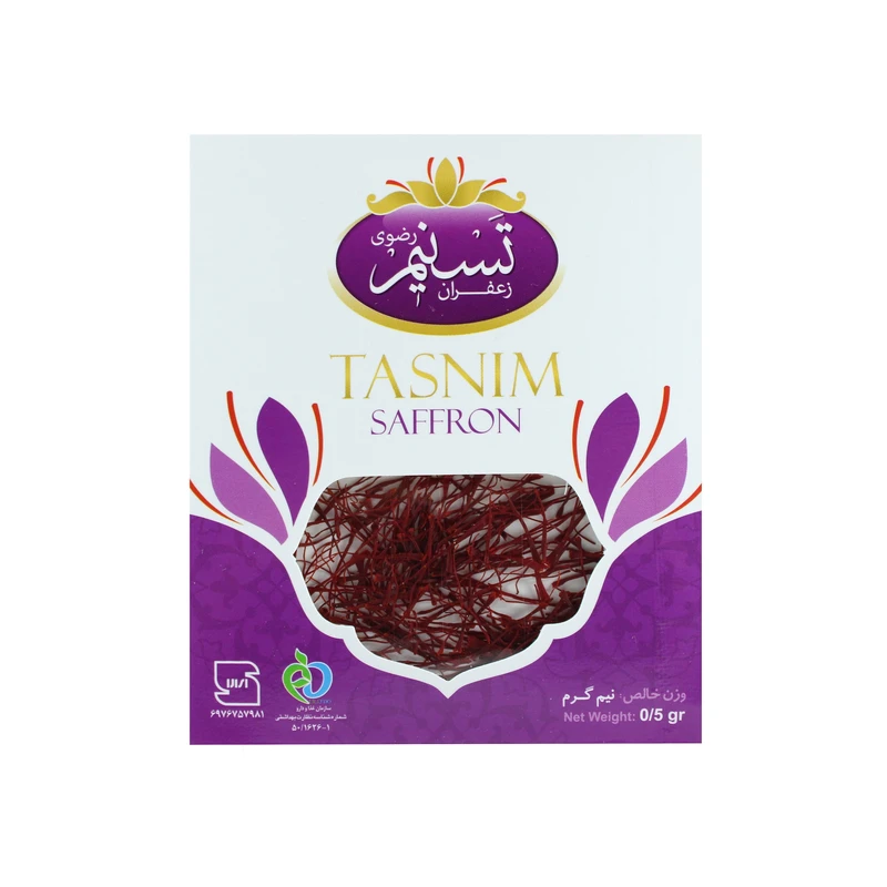 زعفران نگین تسنیم - 0.5 گرم