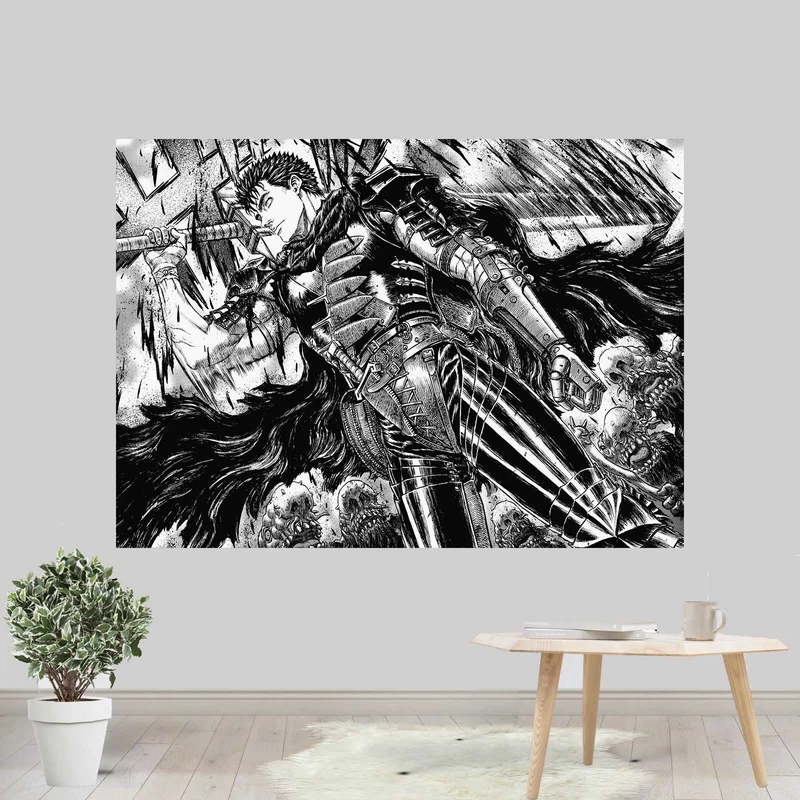 پوستر پارچه ای مدل انیمه کد 065