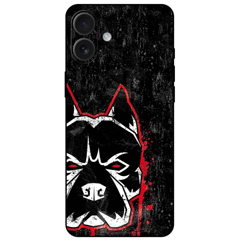 کاور مگافون طرح بولداگ مدل 8162 مناسب برای گوشی موبایل اپل iPhone 16 Plus 