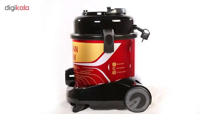 جاروبرقی سطلی سپاهان جارو مدل پارادایز