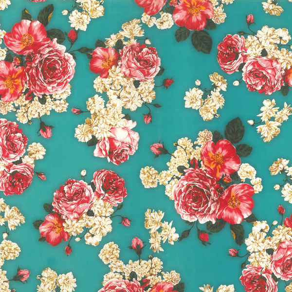 کاغذ کادو طرح گل بسته 5 عددی