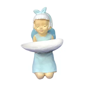 تندیس دنیا دکوری سرمد مدل دختر پاپیونی کد B