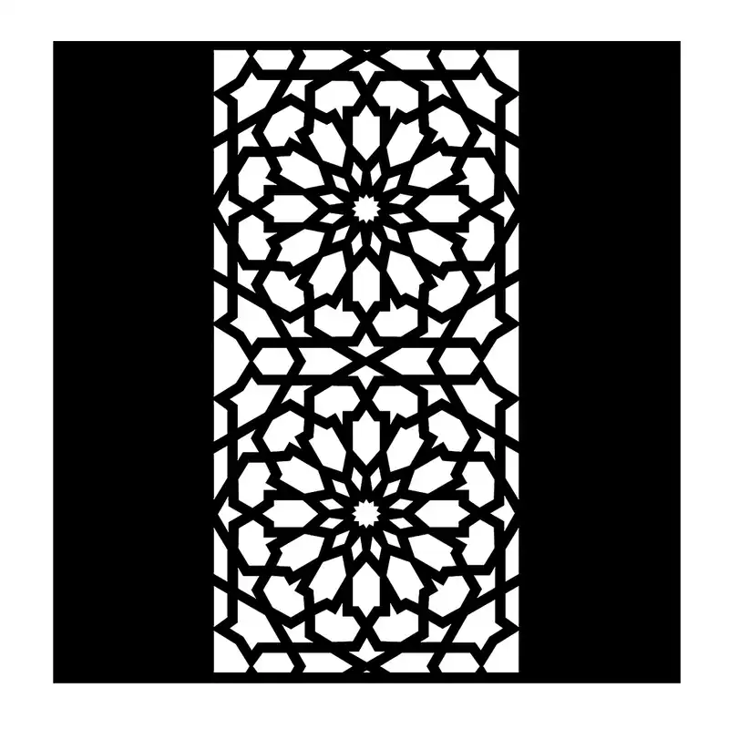 شابلون باتیس آرت طرح تذهیب کد 50-694