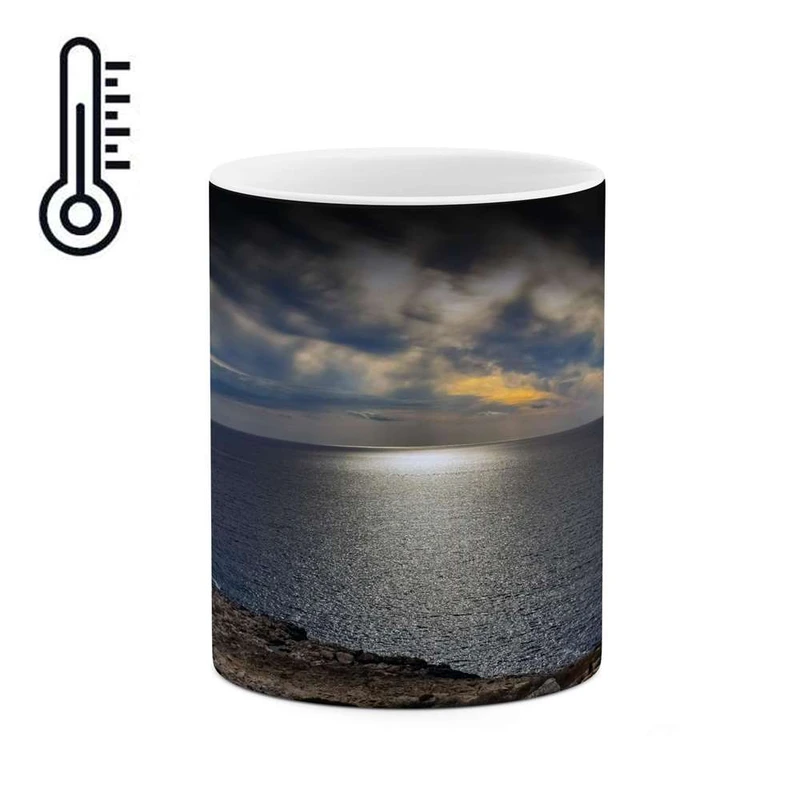 ماگ حرارتی کاکتی مدل منظره کد mgh13239