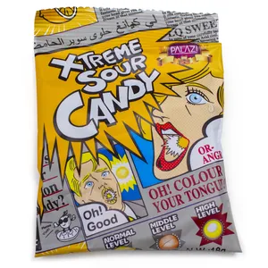 Palazi Xtreme Sour Candy - Orange - 18g