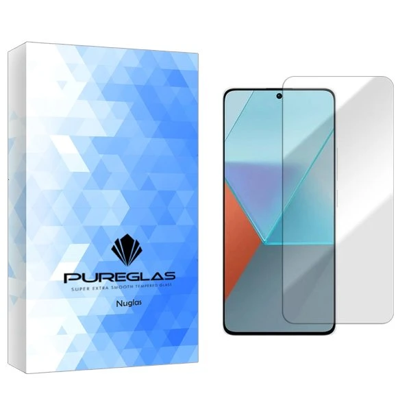 محافظ صفحه نمایش پیور گلس مدل NueGlas مناسب برای گوشی موبایل شیائومی Redmi note 13R Pro