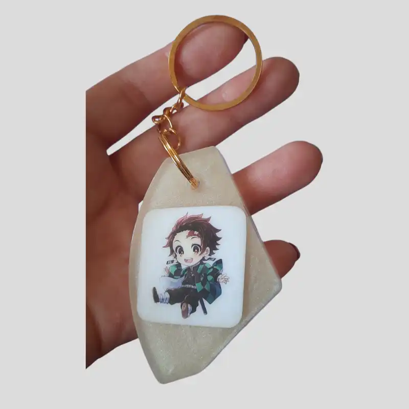 جاکلیدی رزینی مدل تانجیرو انیمه شیطان کش