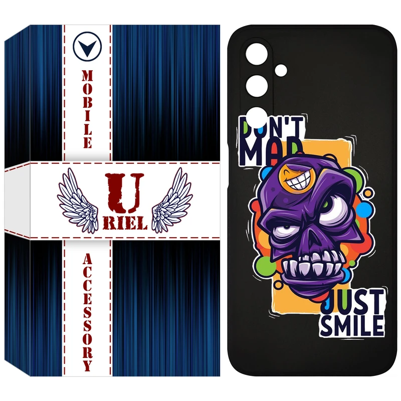 کاور یوریل مدل KSH کد 33 طرح Smile مناسب برای گوشی موبایل سامسونگ Galaxy A24