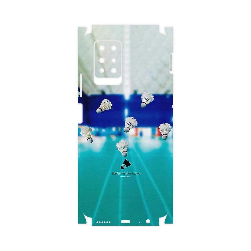 برچسب پوششی ماهوت مدل Badminton-FullSkin مناسب برای گوشی موبایل اینفینیکس Note 10 Pro