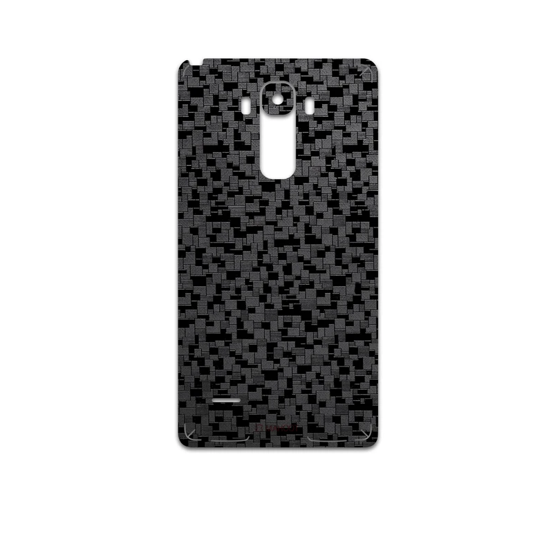 برچسب پوششی ماهوت مدل Black-Silicon مناسب برای گوشی موبایل ال جی G4 Stylus