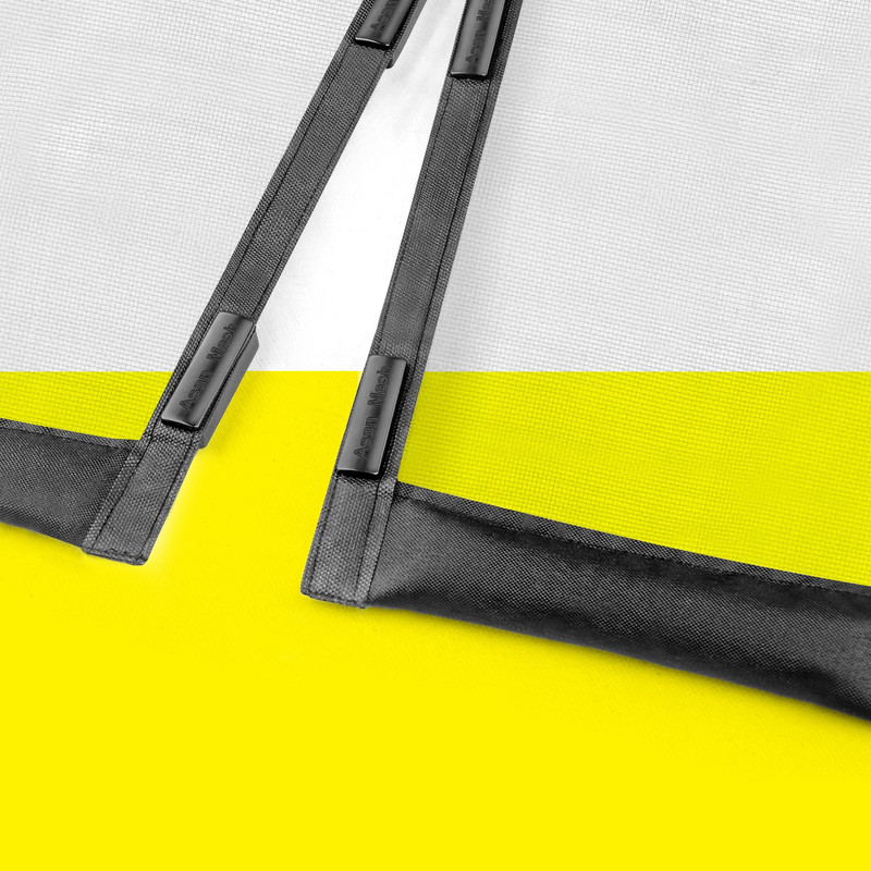 پرده توری مگنتیک آسان مش مدل asan47 سایز 90x230 سانتی متر