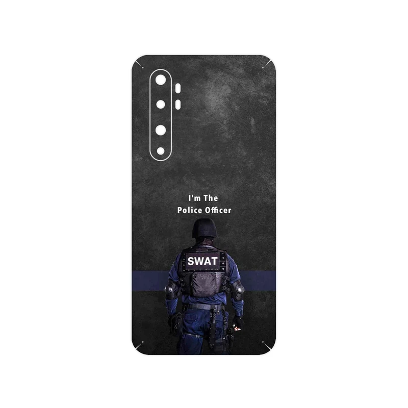 برچسب پوششی ماهوت مدل Police Officer مناسب برای گوشی موبایل شیائومی Mi Note 10 Lite