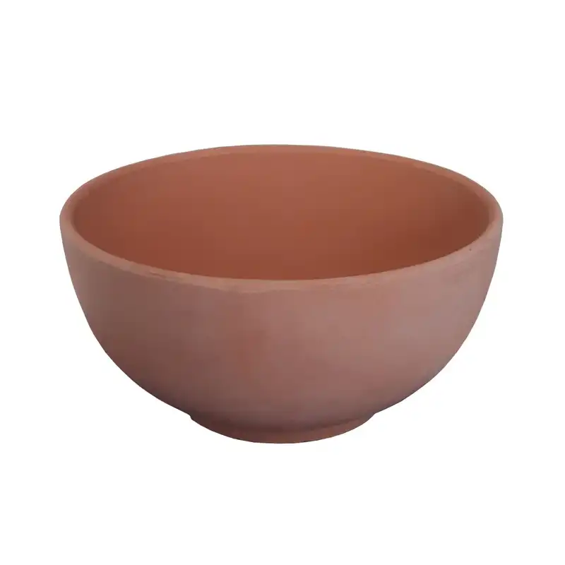 کاسه سفالی مدل خام کد 3 بسته 6 عددی