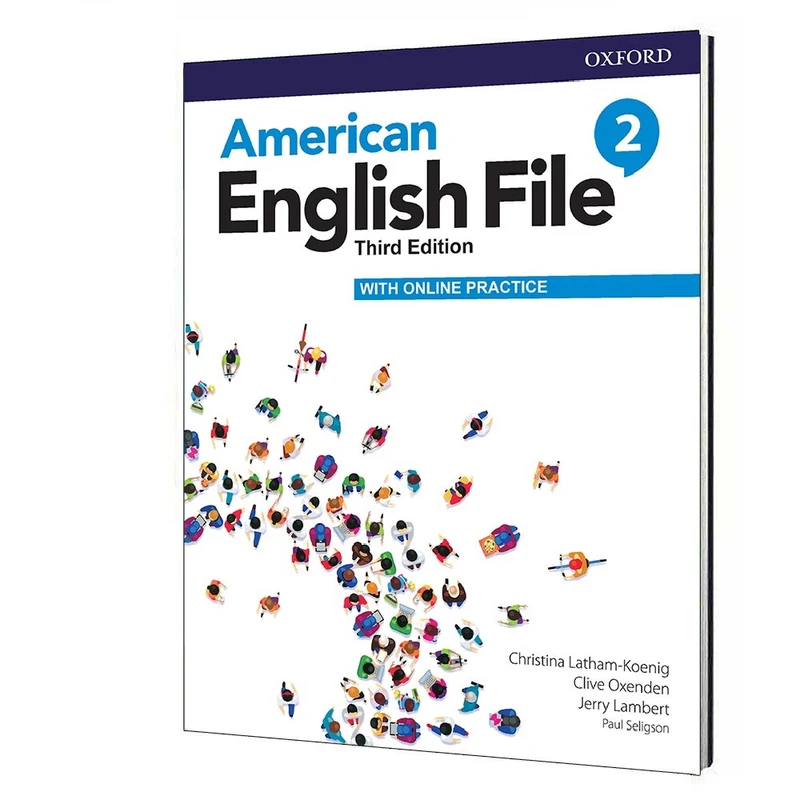 کتاب American English File 2 3rd اثر Christina Latham and Clive Oxenden انتشارات OXFORD