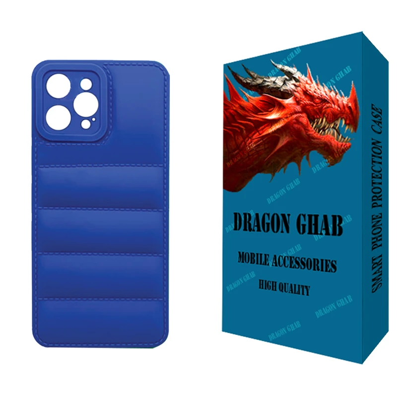 کاور دراگون قاب مدل پافری مناسب برای گوشی موبایل اپل iPhone 15 Pro 