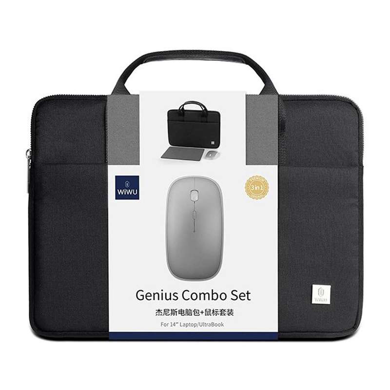 کیف لپ تاپ ویوو مدل Genius Combo set مناسب برای لپ تاپ 13.1 تا 14 اینچی