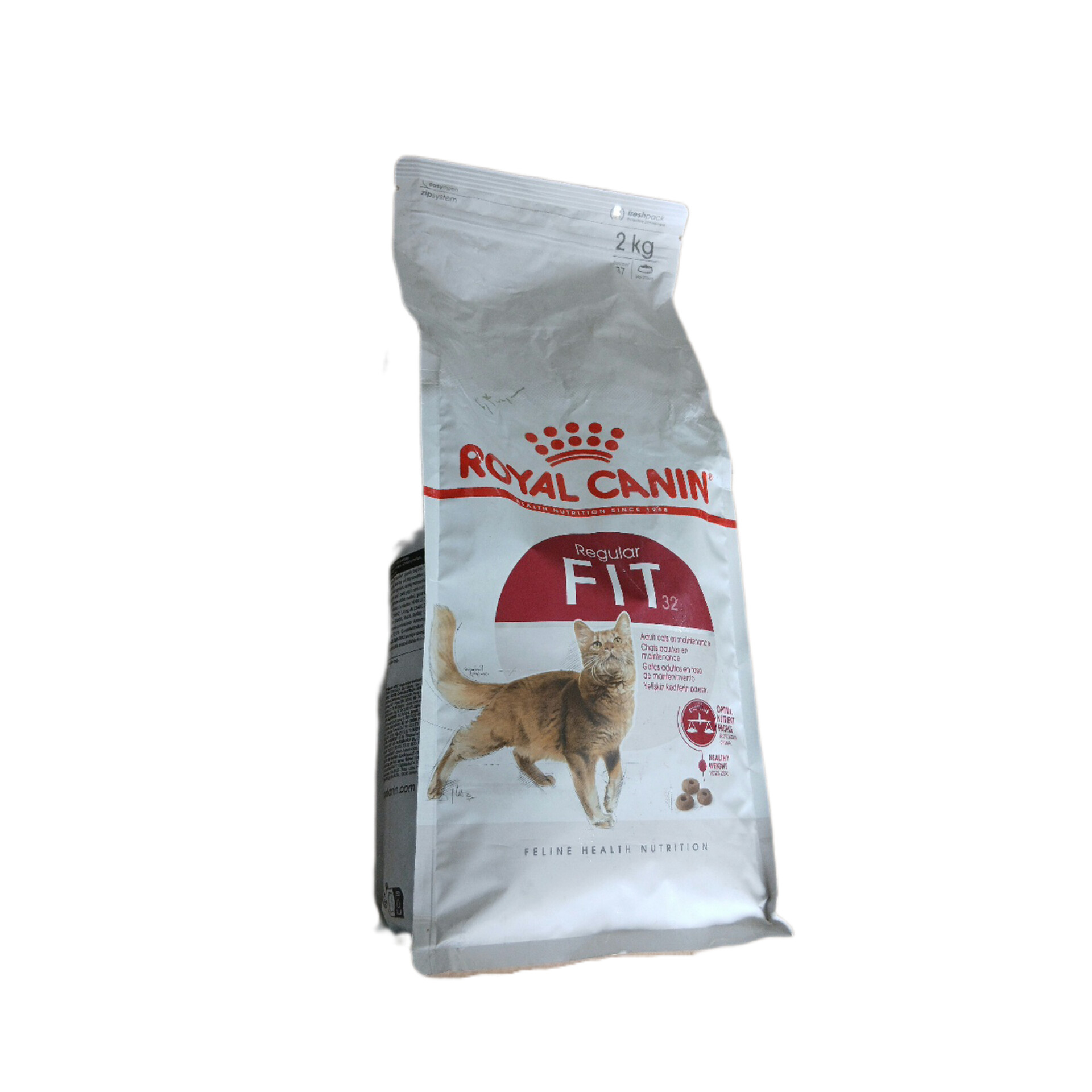 غذای خشک گربه بالغ رویال کنین مدل FIT32 طعم مرغ و برنج وزن 2000 گرم