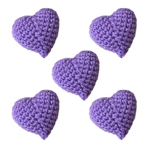 عروسک بافتنی تی سی توی مدل قلب بسته 5 عددی