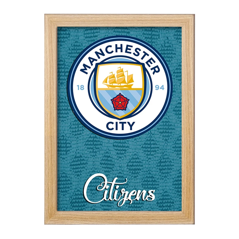 تابلو خندالو مدل باشگاه منچستر سیتی کد 26767