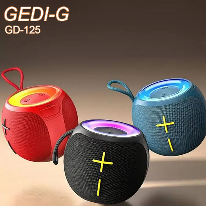 عکس شماره 5 : اسپیکر بلوتوثی قابل حمل مدل gd-125