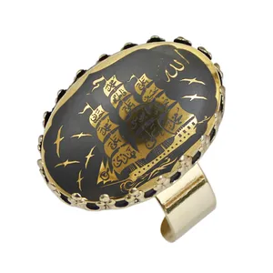 انگشتر زنانه مدل حدید چهارده معصوم کد 7487