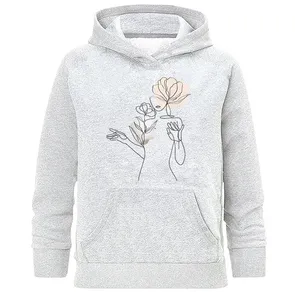 هودی زنانه طرح مینیمال مدل H522