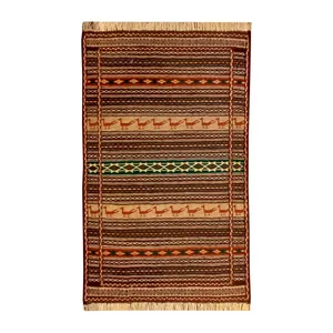گلیم دستبافت یک متری کد AR14