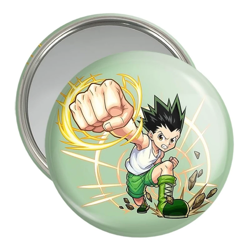 آینه جیبی خندالو مدل گون انیمه هانتر ایکس هانتر Hunter × Hunter  کد 10742