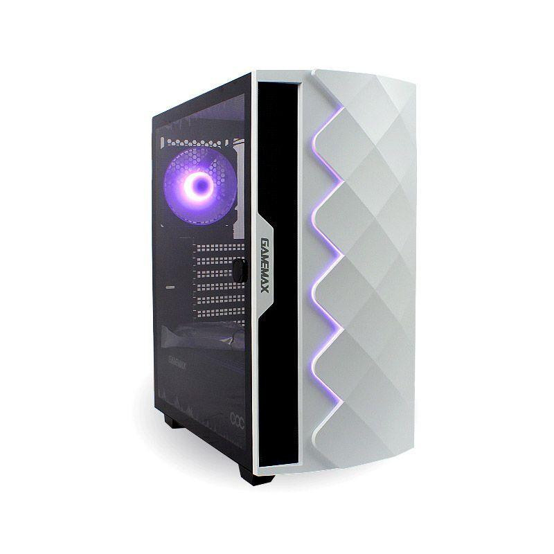 کامپیوتر دسکتاپ گیم مکس مدل Diamond White-GAMING-Animation
