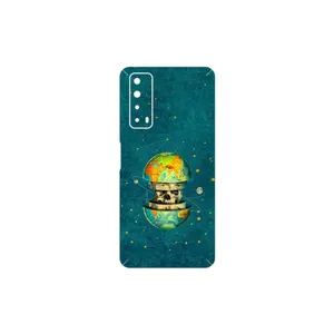 MAHOOT Collage of Earth Face Cover Sticker for Huawei Y7a
