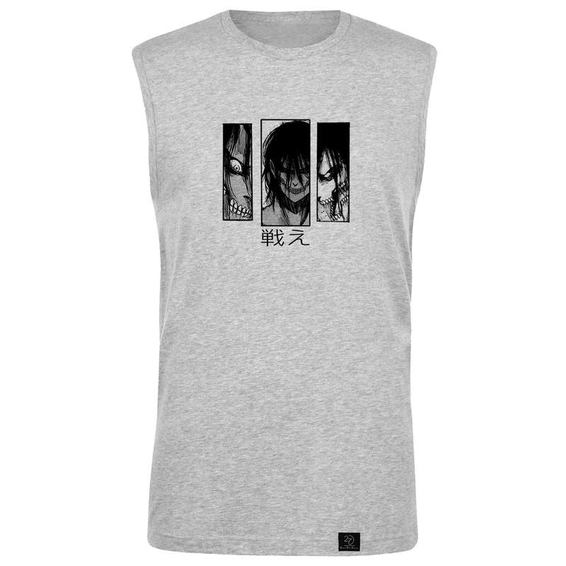 تاپ مردانه 27 مدل  ATTACK ON TITAN کد WN785