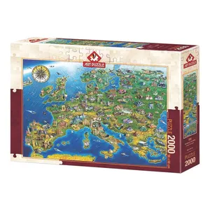 پازل 2000 تکه آرت پازل طرح Wonders of The World كد 5484