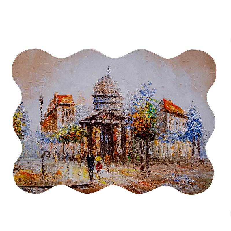 پادری مدل دالبر طرح منظره کد 5179 سایز 80x110 سانتی متر 