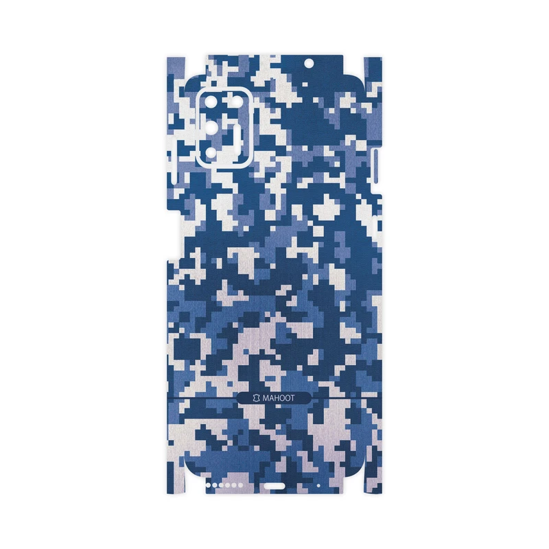 برچسب پوششی ماهوت مدل Army-Winter-Pixel-FullSkin مناسب برای گوشی موبایل موتورولا Moto G9 Plus