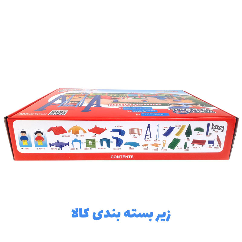 ساختنی تاکت توی مدل پارک شادی 98 تکه کد TC-1077