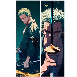 نشانگر کتاب مدل انیمه وان پیس One Piece طرح رورونوا زورو مجموعه 2 عددی