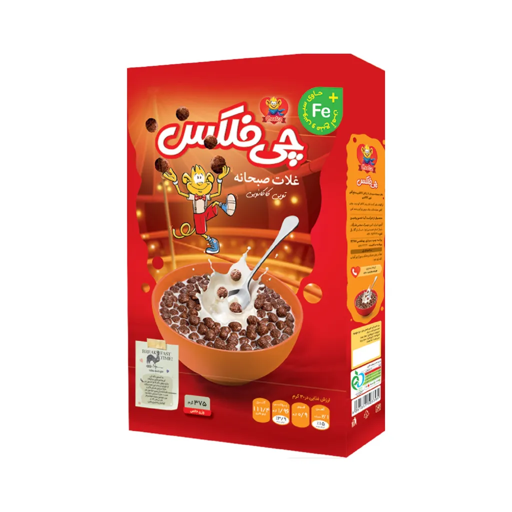 غلات صبحانه توپی کاکائویی چی توز - 375 گرم