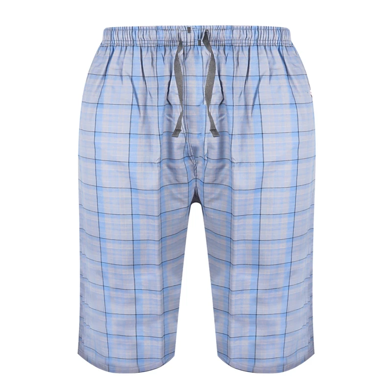 شلوارک مردانه مدل نساجی طرح چهارخانه