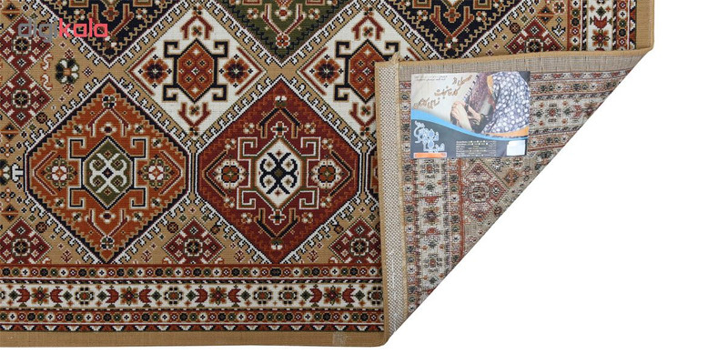 گلیم ماشینی دنیای فرش طرح مرجان گلیم ماشینی دنیای فرش طرح مرجان