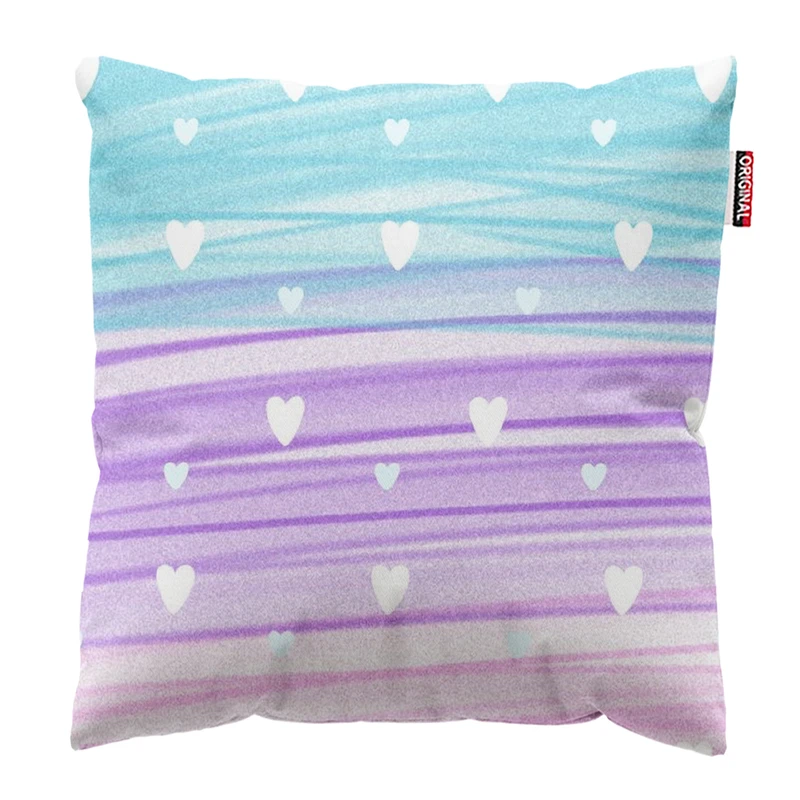 کوسن پاد آفرین طرح قلب کد 3500 سایز 30*30 سانتی متر