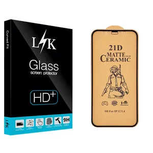 محافظ صفحه نمایش سرامیکی ال کی مدل +LITE مناسب برای گوشی موبایل اپل iPhone 12 mini