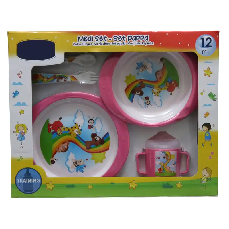 ظرف غذای 5 تکه کودک مدل T - 225