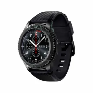MAHOOT Graphite-Green-Marble Cover Sticker for Samsung Galaxy Gear S3 Frontier Smartwatch