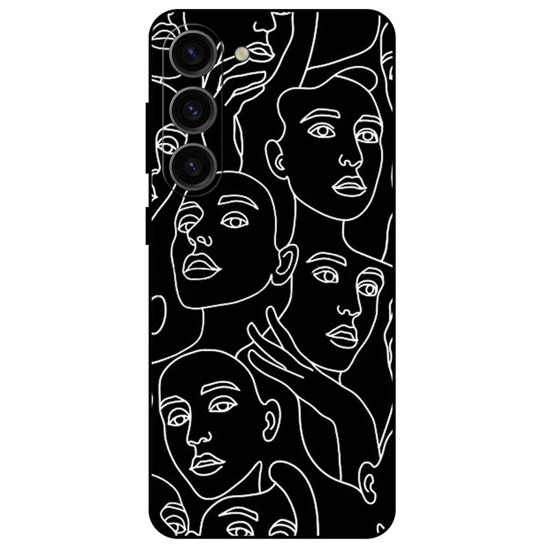 کاور مگافون طرح دخترانه مدل 7762 مناسب برای گوشی موبایل سامسونگ Galaxy S23 Plus