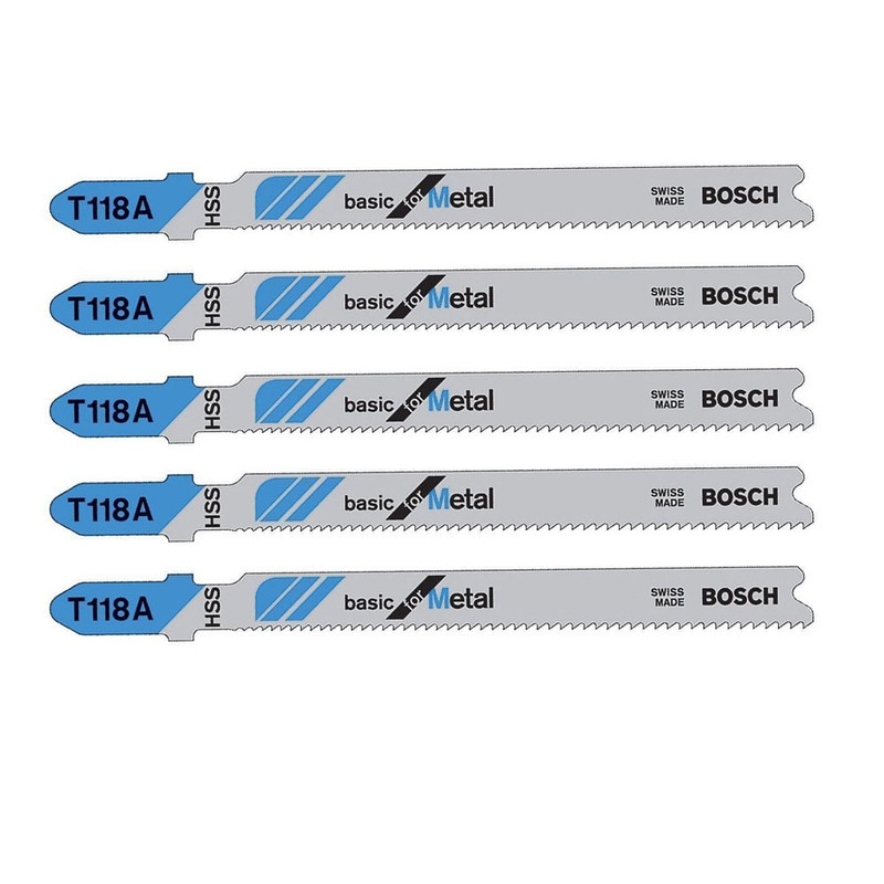 مجموعه  5 عددی تیغه عمودبر بوش مدل T118A کد 2608631013