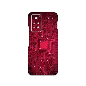 MAHOOT Red-Printed-Circuit-Board Cover Sticker for Infinix Note 11 Pro