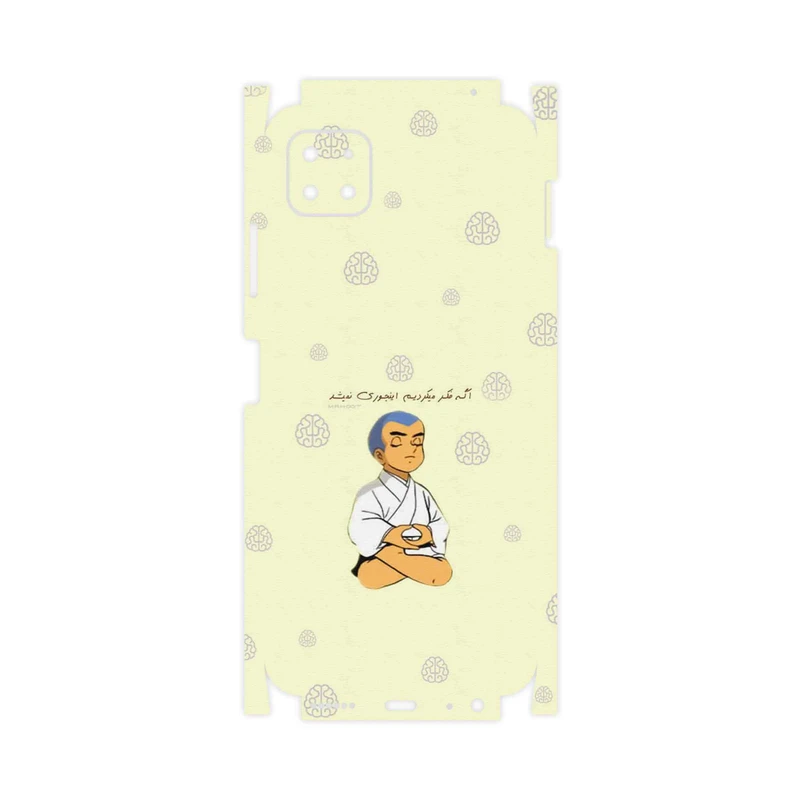 برچسب پوششی ماهوت مدل Ikkyu-san-FullSkin مناسب برای گوشی موبایل سامسونگ Galaxy A22 5G