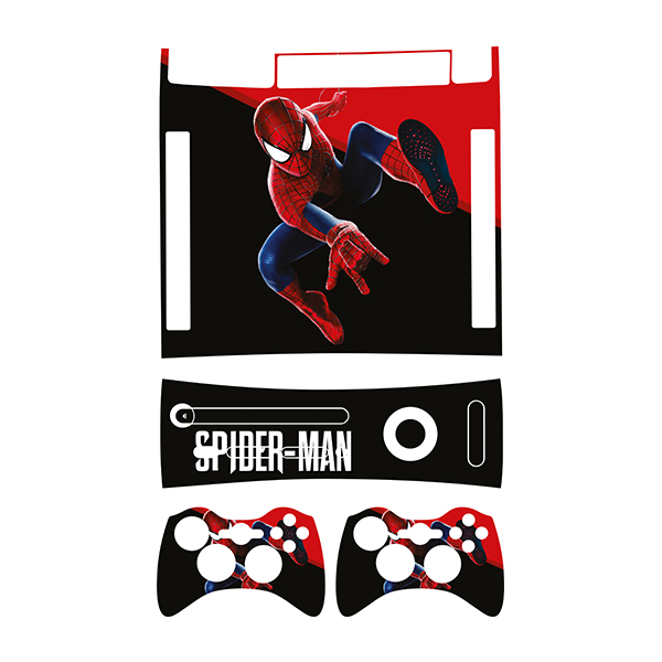 برچسب ایکس باکس 360 توییجین وموییجین مدل آرکید Spiderman 15 مجموعه 4 عددی